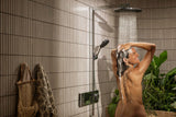 HANSGROHE Raindance Alive S 300 1jet Duschsystem mit Thermostat ShowerSelect Comfort E – Schwarz