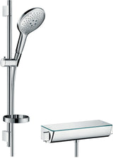 HANSGROHE Raindance Select S Brausekombi 650 mm Chrom – Duschsystem mit Thermostat & 3 Strahlarten