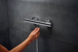 Hansgrohe Ecostat Element Brausemischer Aufputz Chrom mit EcoStop+ und Thermostatkartusche