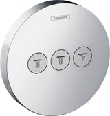 HANSGROHE ShowerSelect S Unterputz-Ventil für 3 Verbraucher – Chrom, gleichzeitige Nutzung