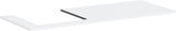 HANSGROHE Xilesa E Konsole 1375 mm Eiche mit Ausschnitt links für Aufsatzwaschtisch