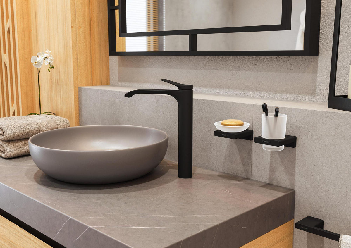 Hansgrohe Vivenis Einhebel-Waschtischmischer 250 mit Zugstangen-Ablaufgarnitur, chrom