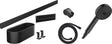 Hansgrohe WallStoris Duschset mattschwarz – Handbrause, Wandstange, Ablagekorb & Zubehör