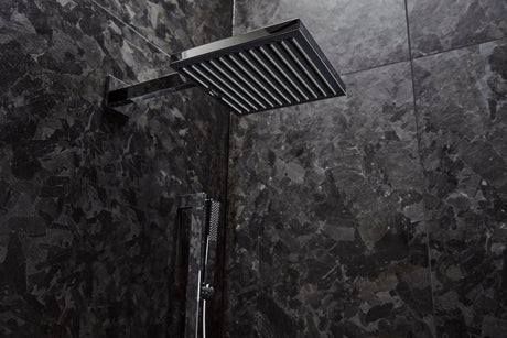 HANSGROHE Stabhandbrause Pulsify E 1jet Chrom – PowderRain Strahlart & QuickClean