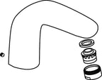 hansgrohe / Ja / Auslauf komplett Metropol E 3L WT-Arm chr