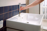 HANSGROHE Zesis S 100 Waschtisch-Einhebelmischer mit Zugstangen-Ablaufgarnitur mattschwarz – ComfortZone 100, CoolStart