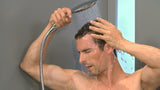 HANSGROHE Raindance Select E 150 3jet Handbrause DN 15 – Chrom, 3 Strahlarten, Antikalk