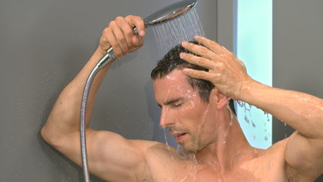 HANSGROHE Raindance Select E 150 3jet Handbrause DN 15 – Chrom, 3 Strahlarten, Antikalk