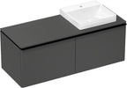 diamantengrau matt / diamantengrau matt / mattschwarz
