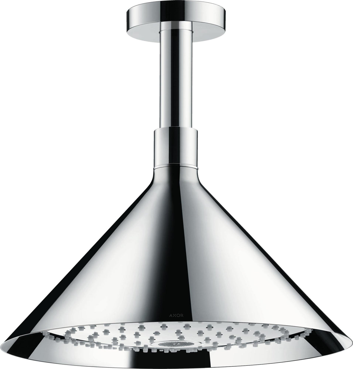 AXOR Kopfbrause 240 2jet von Hansgrohe – Chrom, Deckenmontage, Rain & RainAir