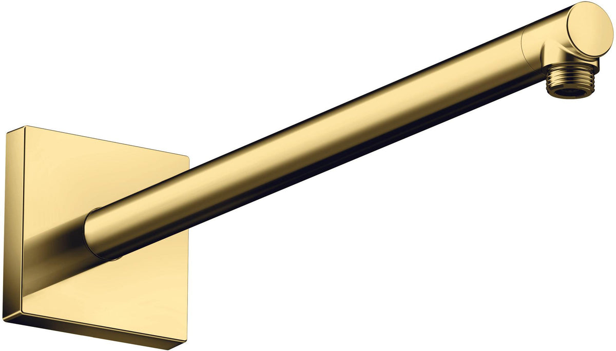 AXOR Brausearm 390 mm DN 15 eckig brushed nickel – Wandmontage