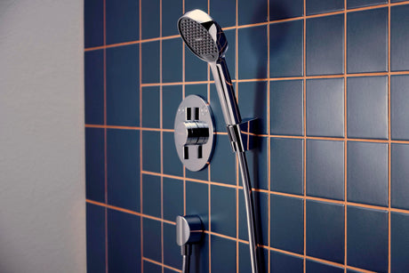 HANSGROHE Activera Select S 95 2jet EcoSmart Handbrause – Chrom, 2 Strahlarten, Select-Taste