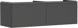 HANSGROHE Xelu Q Waschtischunterschrank 1560 mm Weiß Hochglanz mit 2 Schubkästen