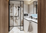 Hansgrohe AddStoris Doppelhaken Chrom – Wandmontage, verdeckte Befestigung, Metall