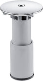 HANSGROHE Fertigset STAROLIFT 52 Ablaufgarnitur – Chrom, Edelstahl-Stopfen, 34,8 l/min