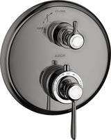 AXOR MONTREUX Thermostat Unterputz mit Abstellventil und Hebelgriff Chrom