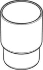 HANSGROHE Zahnputzbecher AddStoris glasklar – Eleganter Badaccessoire im modernen Design