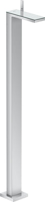 AXOR MyEdition Waschtischmischer zur Bodenmontage mit Sicherheitsglasplatte in Chrom