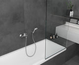 HANSGROHE Brauseset VERNIS Blend Vario/Porter Chrom – Handbrause mit 2 Strahlarten & 1600 mm Schlauch