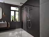 HANSGROHE Showerpipe VERNIS Blend 200 1jet mit Brausethermostat EcoSmart – Chrom