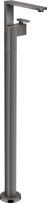 AXOR Edge Waschtischmischer zur Bodenmontage mit Diamantschliff und Push-Open-Ablaufgarnitur