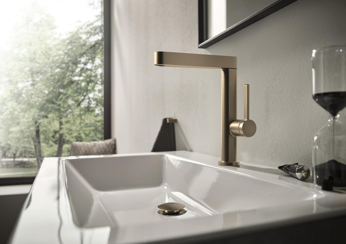 HANSGROHE Finoris 230 Einhebel-Waschtischmischer mit Push-Open Ablaufgarnitur, chrom