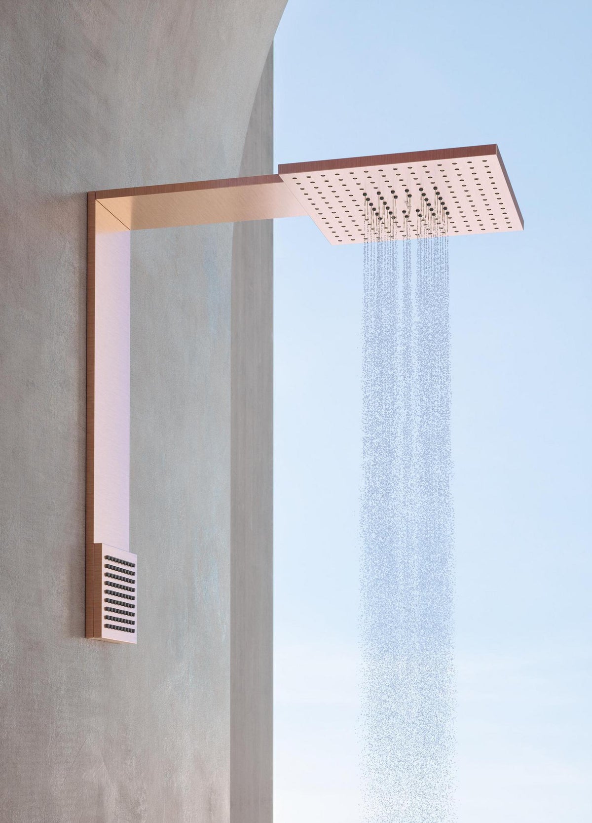 AXOR ShowerComposition 250/250 Brausemodul mit Kopf- und Schulterbrause, 2 Strahlarten, Chrom