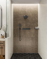 HANSGROHE RainSelect Thermostat Unterputz Fertigset für 2 Verbraucher, verchromt