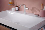 HANSGROHE Tecturis S Einhebel-Waschtischmischer 130 mm Ausladung Push-Open Chrom
