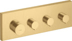 Gold / brushed gold optic