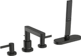 HANSGROHE Finoris Fertigmontageset 4-Loch-Wannenrandarmatur mit sBox in Chrom