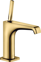keine Angabe / polished gold optic / Pop-up-Ventil mit vertikalem Hebel