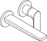 HANSGROHE Rebris E 2-Loch Einhebel-Waschtischmischer Unterputz, chrom, Wandmontage