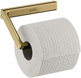 AXOR Universal Papierrollenhalter in Chrom – Wandmontage, verdeckte Befestigung, Softsquare Design