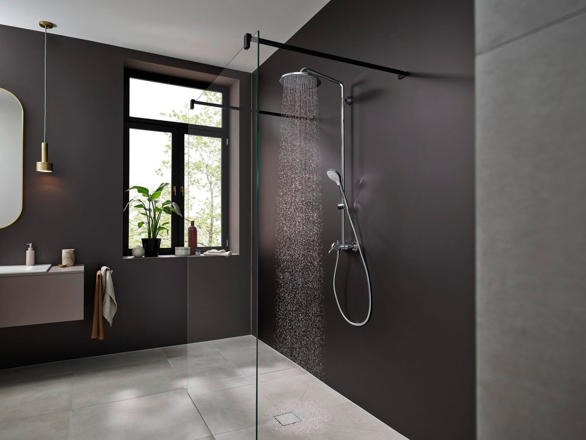 HANSGROHE Showerpipe Croma Select 280 Air 1Jet DN 15 mit Einhebelmischer – Chrom