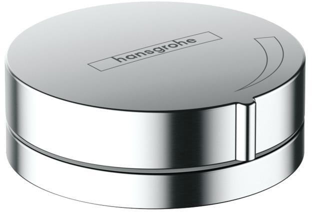 HANSGROHE HG Küchen-Geräteabsperrventil F21 chrom – G 1/2 auf G 3/4 Adapter