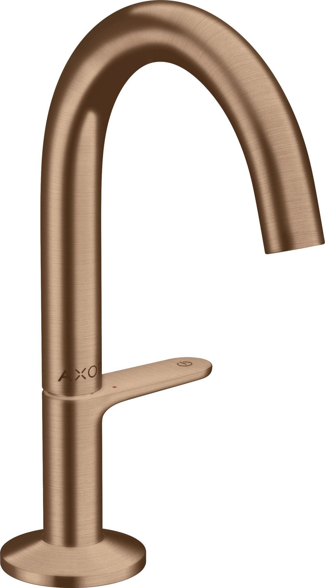 AXOR ONE Select 140 Waschtischmischer mit Push-Open Ablaufgarnitur in Chrom – Einhandhebelmischer