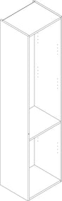 HANSGROHE Xelu Q Hochschrank-Korpus links – Ersatzteil für Badmöbel DGM