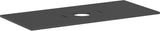 HANSGROHE Xilesa E Konsole 1180 mm Eiche mit mittigem Ausschnitt für Aufsatzwaschtisch