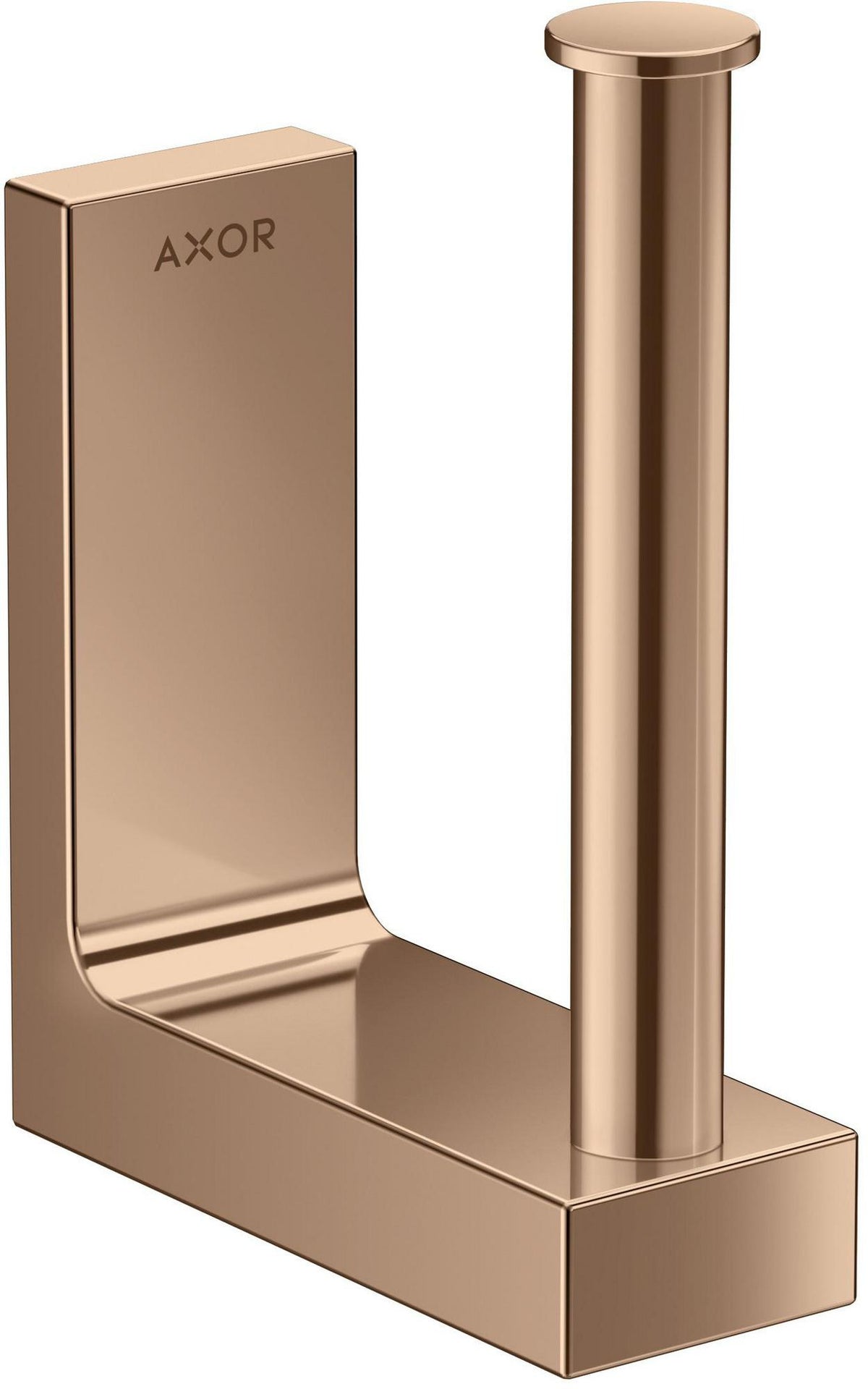 AXOR Universal Toilettenpapierhalter polished gold optic – Wandmontage, verdeckte Befestigung