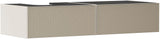 HANSGROHE Xevolos E Waschtischunterschrank 1370 mm sandbeige matt mit 2 Schubkästen und Keramikfront