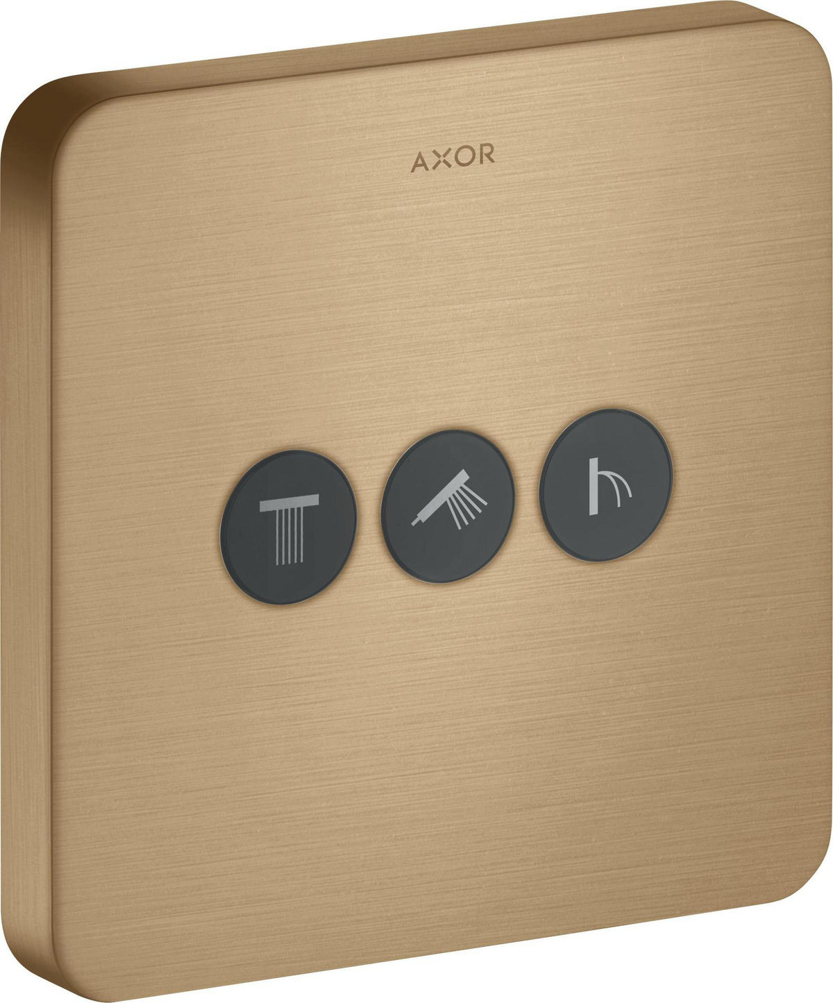 AXOR ShowerSelect Soft Ventil für 3 Verbraucher – Unterputz-Einbauteil in Chrom