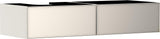 HANSGROHE Xevolos E Waschtischunterschrank 1370 mm sandbeige matt mit 2 Schubkästen und Keramikfront