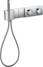 AXOR Edge Thermostatmodul Unterputz Select Fertigmontageset 2 Verbraucher Diamantschliff chrom