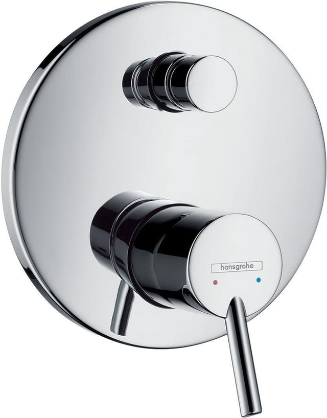 HANSGROHE Talis S Einhebel-Wannenmischer Unterputz Chrom – 2 Verbraucher, Keramikmischsystem
