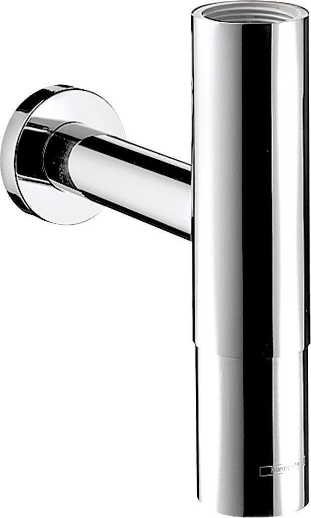 HANSGROHE Designsiphon FLOWSTAR – Flaschensiphon in brushed nickel, verstellbar 65-165 mm