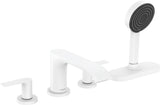 HANSGROHE Vivenis Fertigmontageset 4-Loch-Wannenrandarmatur mit sBox in Chrom