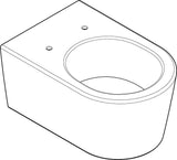 HANSGROHE Wand-WC EluPura S 540 mm AquaHelix Flush spülrandlos weiß