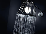 AXOR LampShower Nendo Kopfbrause 275 mm Chrom mit LED-Beleuchtung und Brausearm