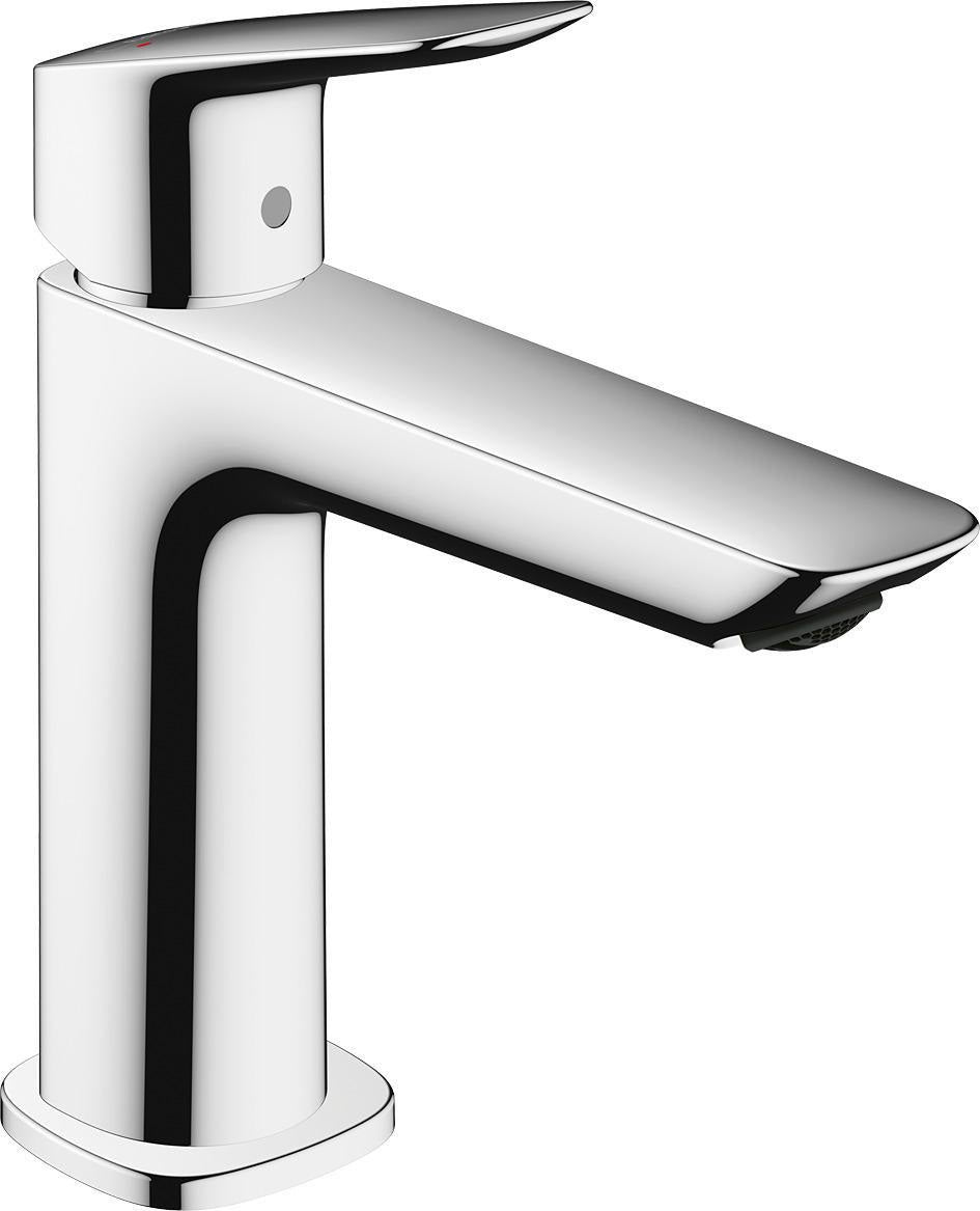HANSGROHE HG Einhebel-Waschtischmischer 110 LOGIS mit Zugstangen-Ablaufgarnitur, chrom